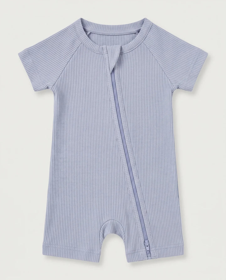 Ribbed Bamboo Shorty Zippy