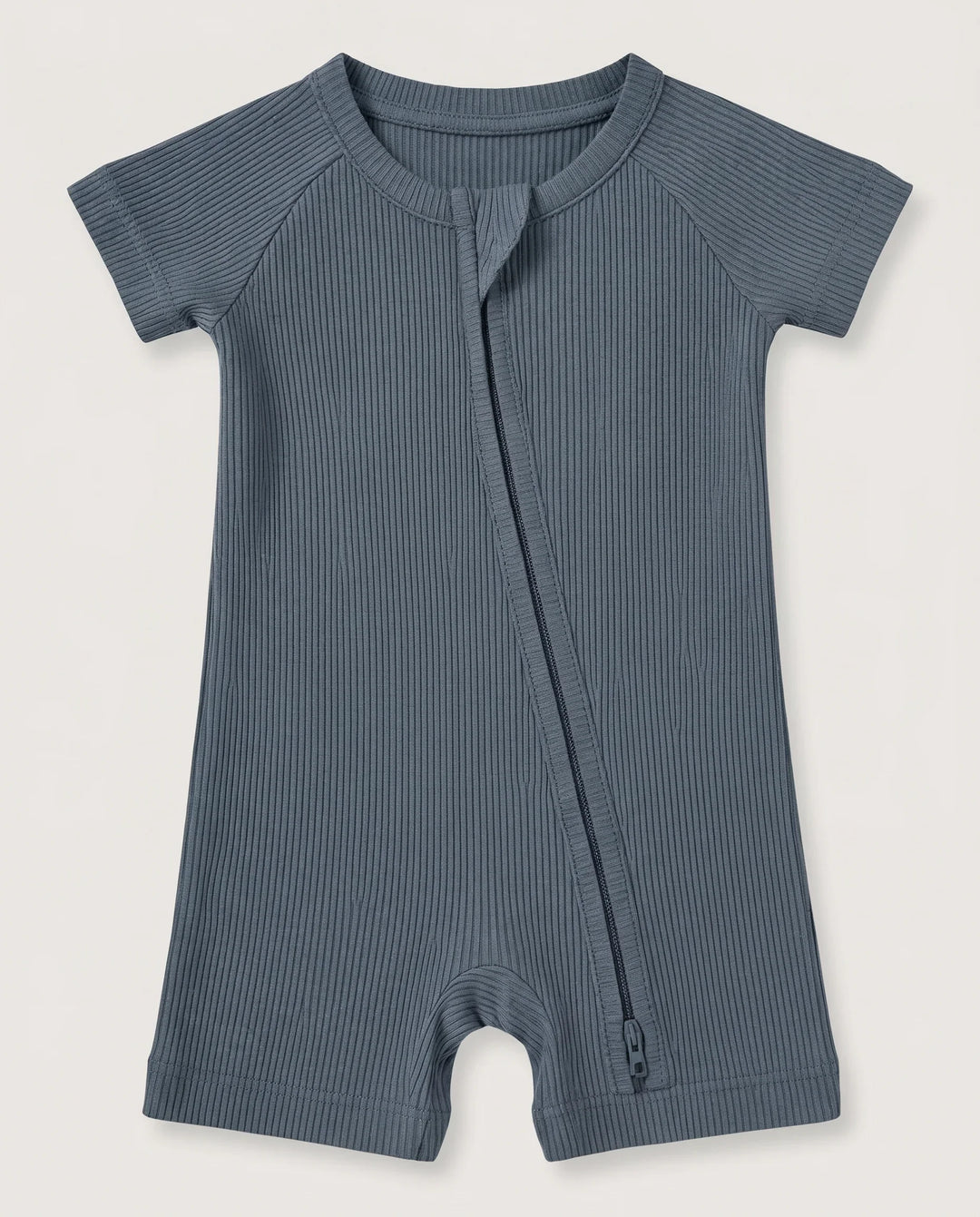 Ribbed Bamboo Shorty Zippy