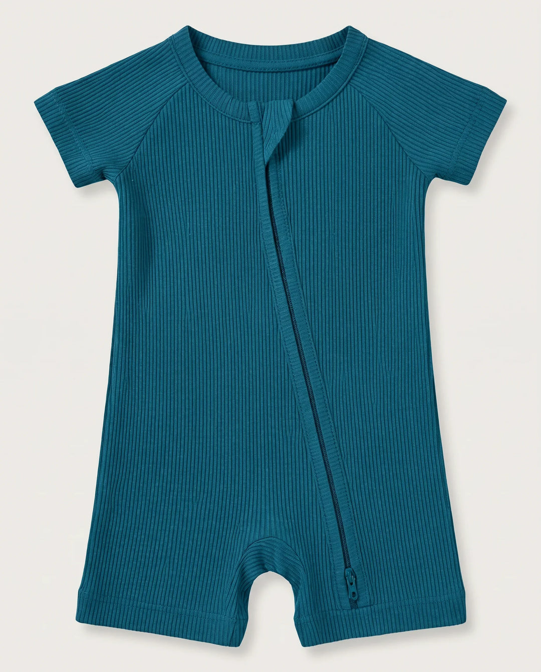 Ribbed Bamboo Shorty Zippy