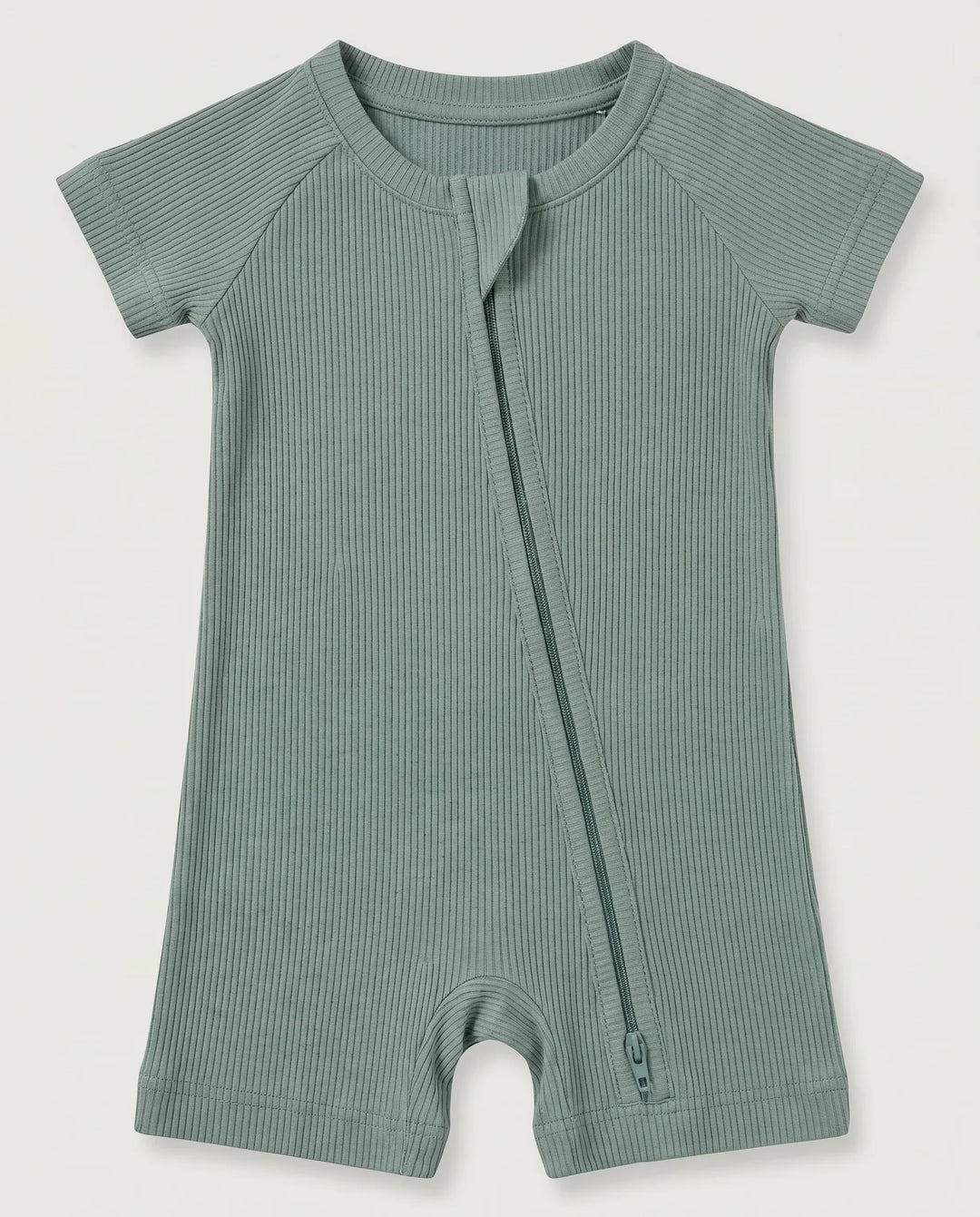 Ribbed Bamboo Shorty Zippy