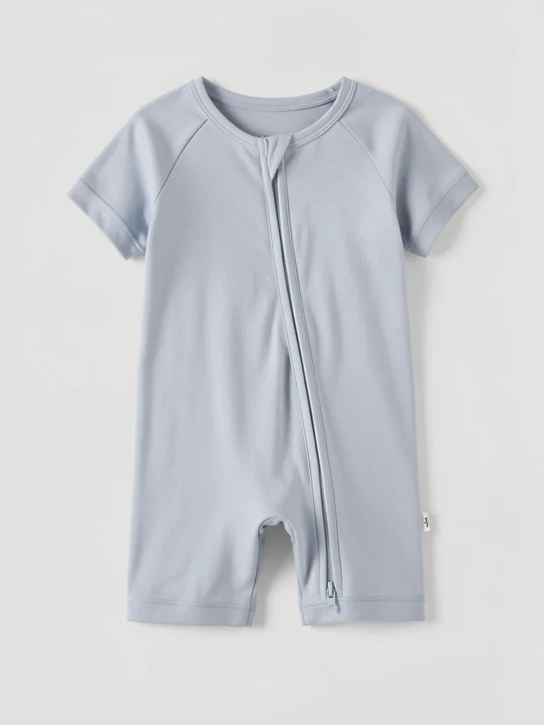 Solid Color Bamboo Shorty Zippy
