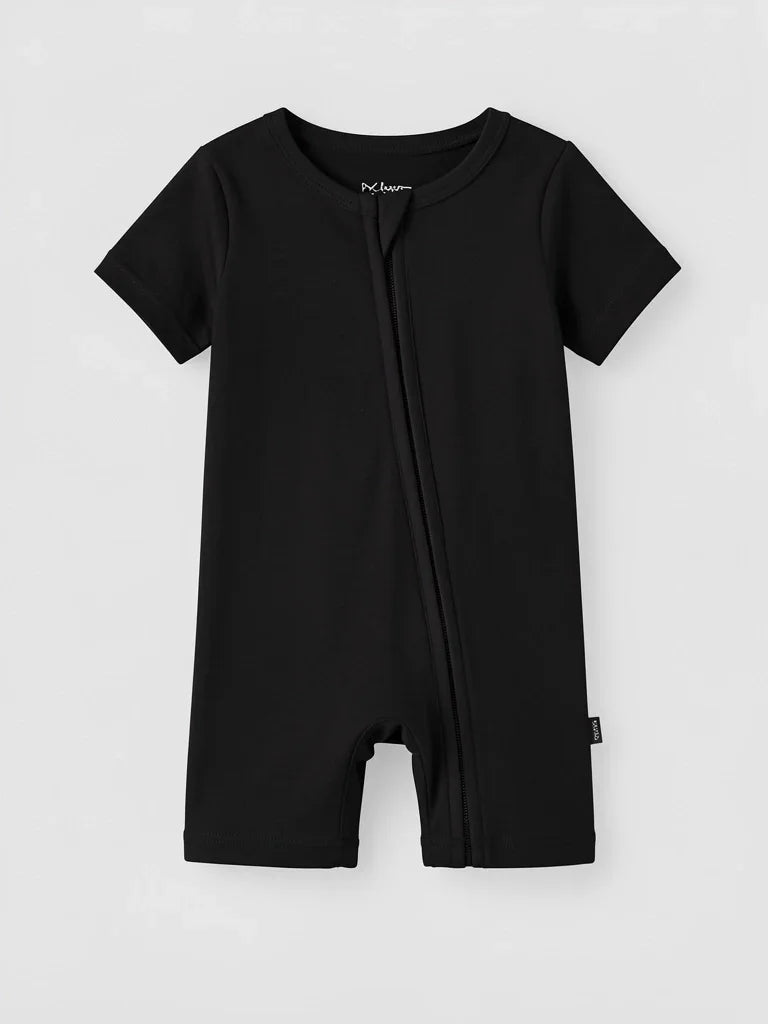Solid Color Bamboo Shorty Zippy