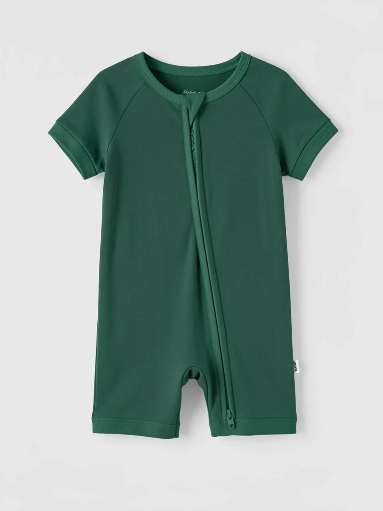 Solid Color Bamboo Shorty Zippy