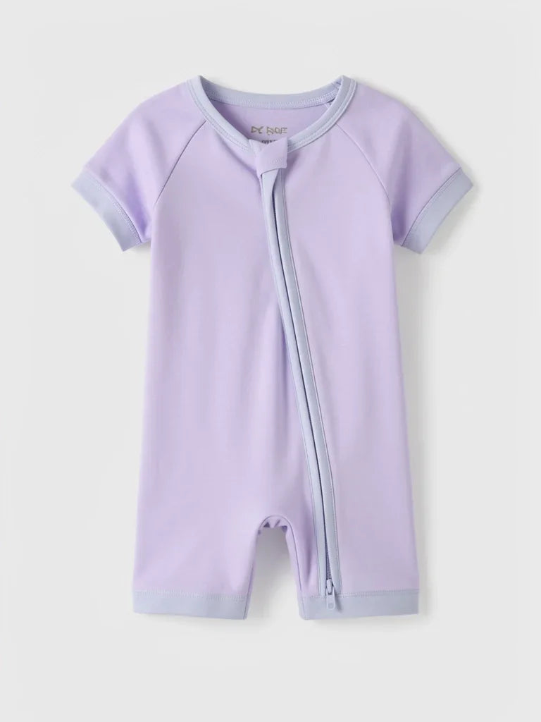 Solid Color Bamboo Shorty Zippy