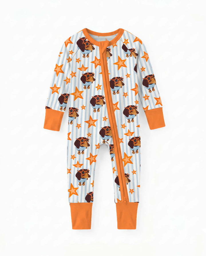Cool Dachshund Star Party Bamboo Convertible Zippy