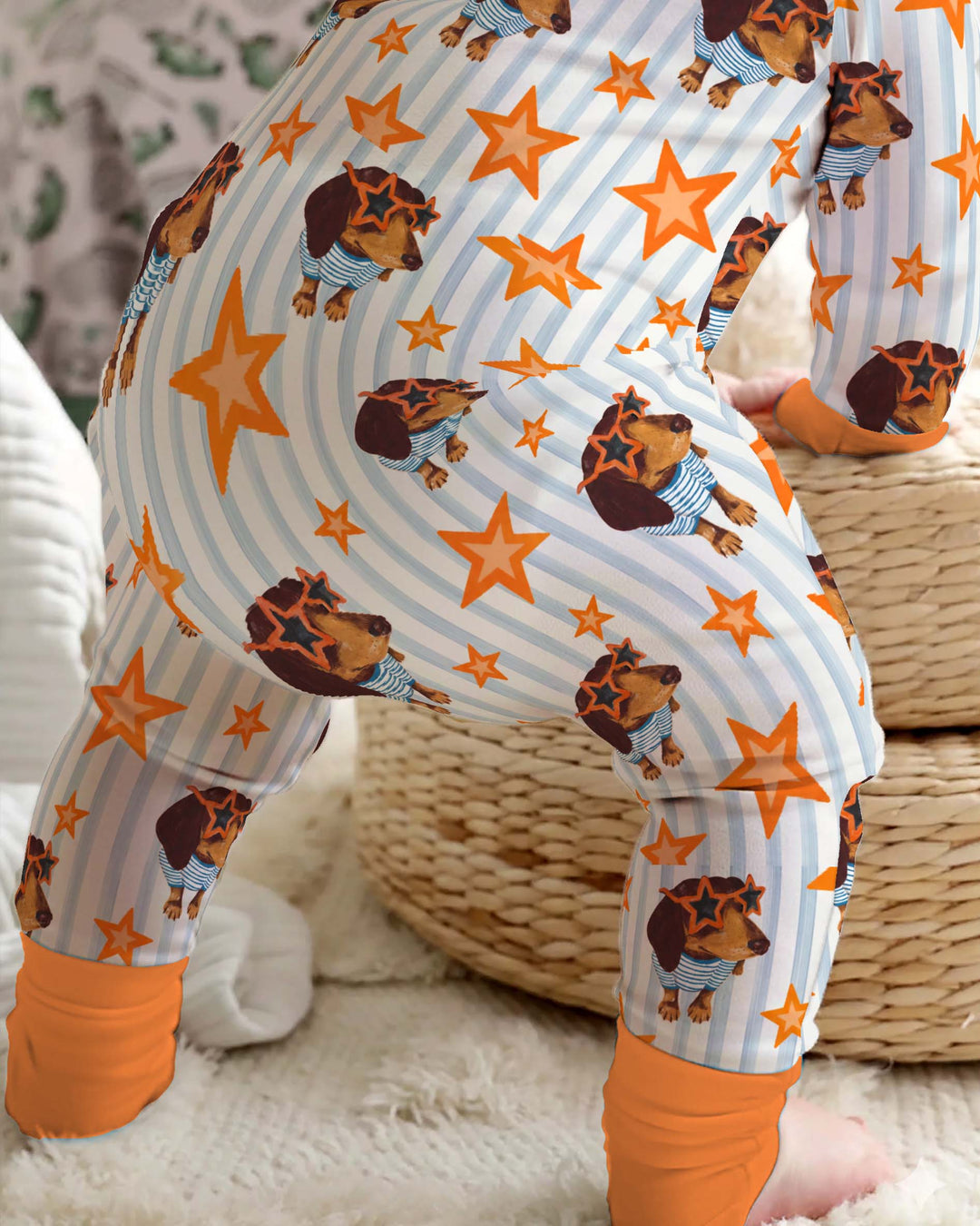 Cool Dachshund Star Party Bamboo Convertible Zippy
