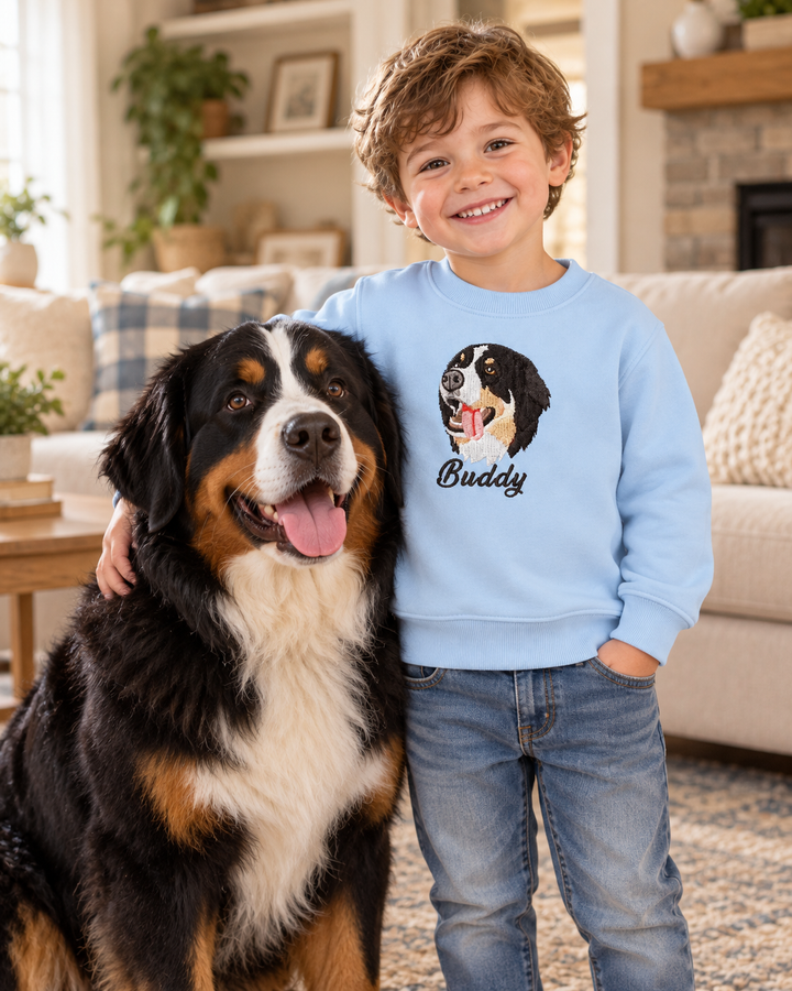 Sudadera de cuello redondo Bamboo Template