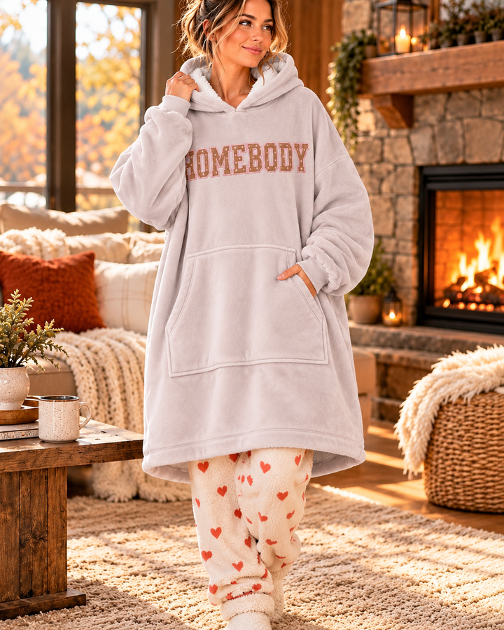 Plantilla de Sudadera Manta de Bambú Personalizada