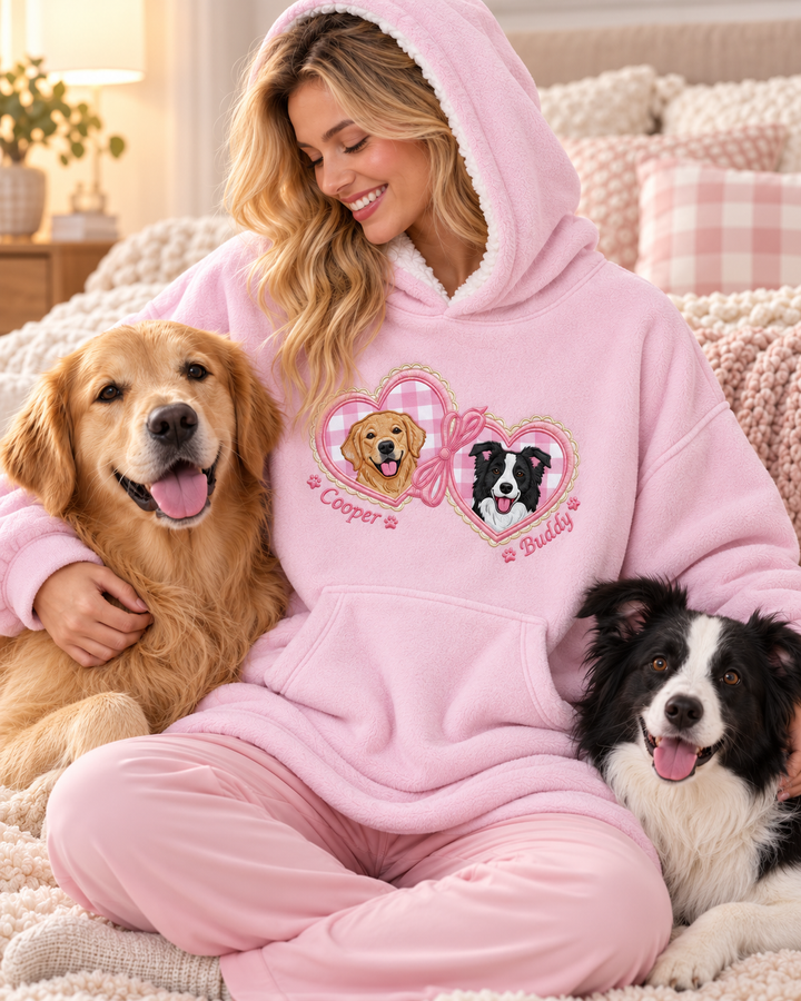 Benutzerdefinierter Bambus-Deckenhoodie (Vorlage)