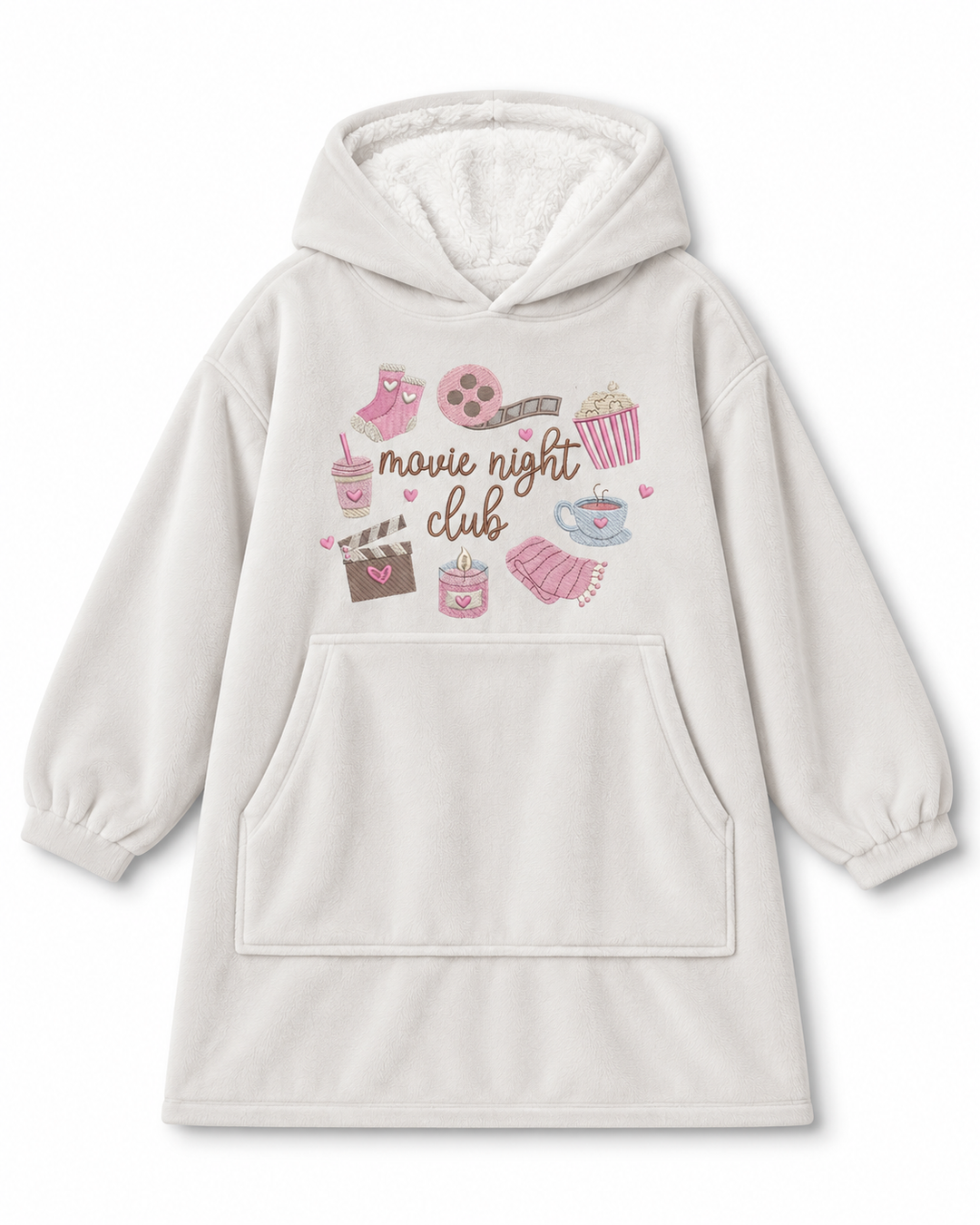 Benutzerdefinierter Bambus-Deckenhoodie (Vorlage)