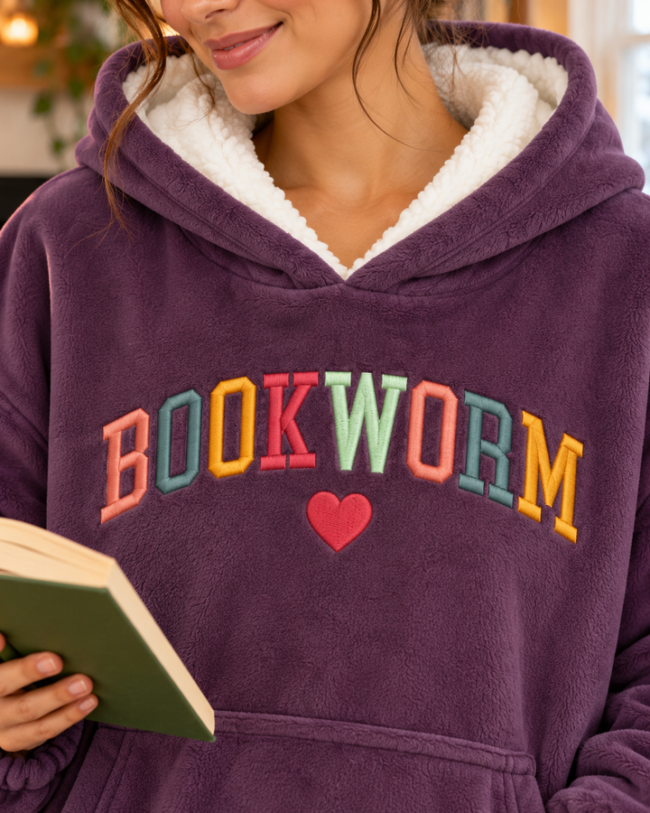 Plantilla de Sudadera Manta de Bambú Personalizada
