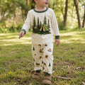 Cozy Camp Escape Bamboo Two Piece Long Sleeve Pajama Set