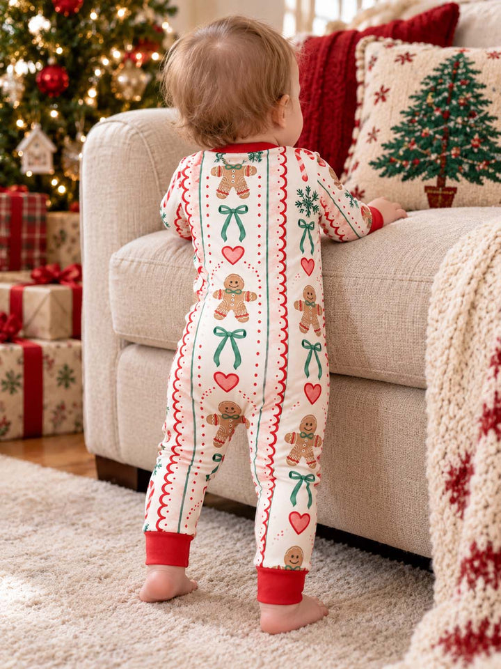 Cozy Gingerbread Christmas Bamboo Convertible Zippy