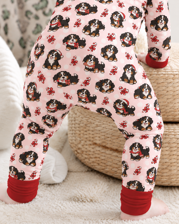 Holiday Bernese Mountain Christmas Dog Bamboo Convertible Zippy