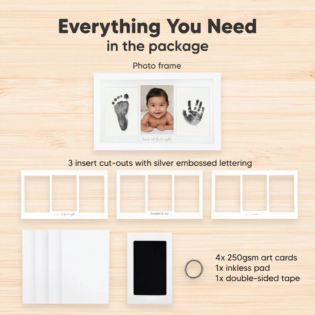 Duo Clean Touch Inkless Hand & Footprint Frame Kit