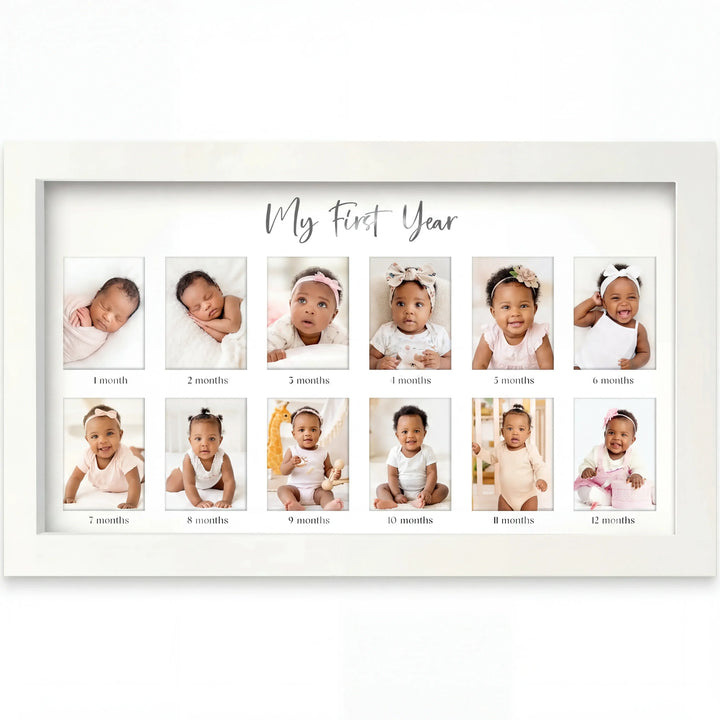 Baby's First Year Picture Frame