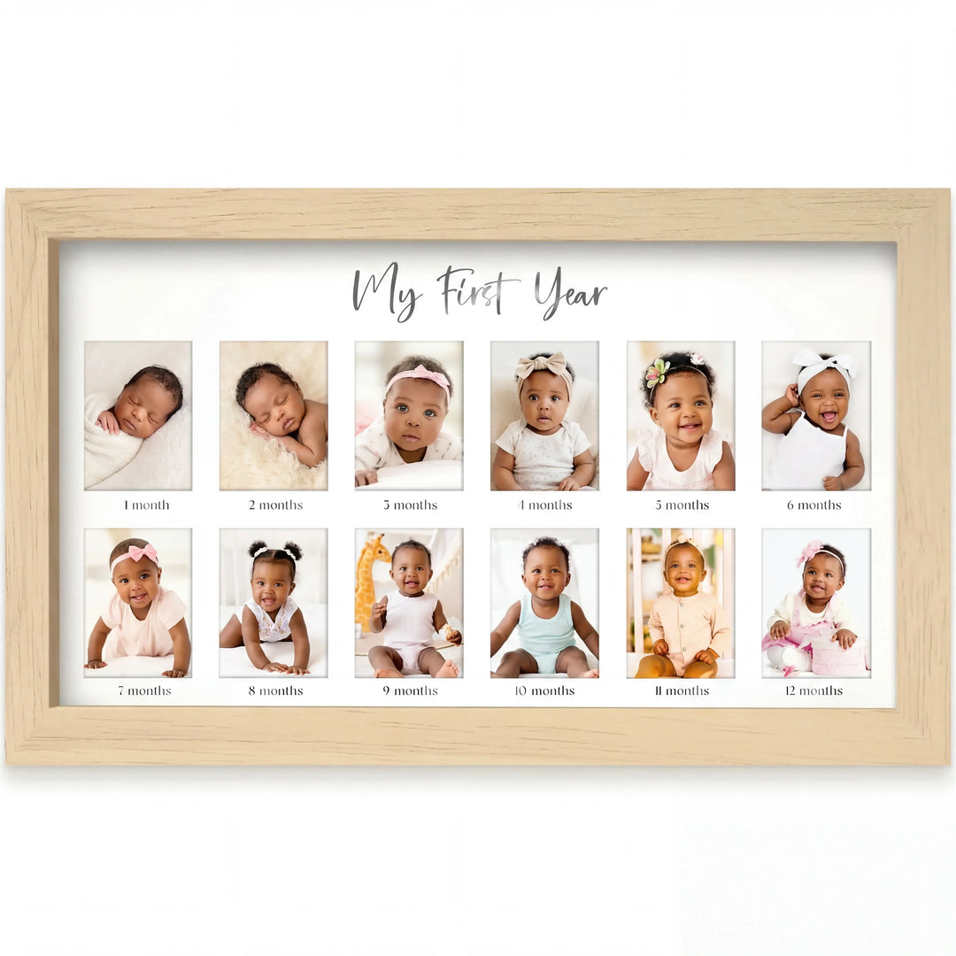 Baby's First Year Picture Frame