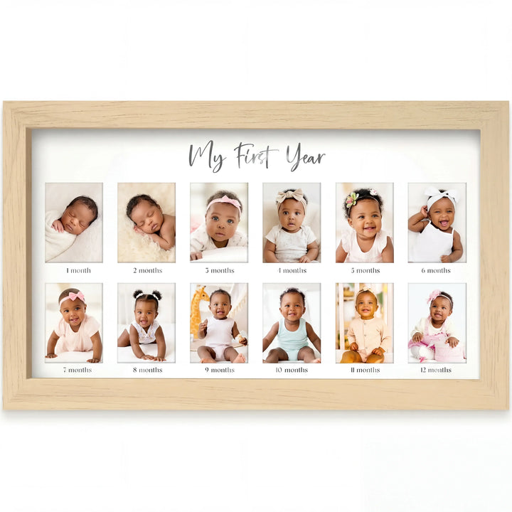 Baby's First Year Picture Frame
