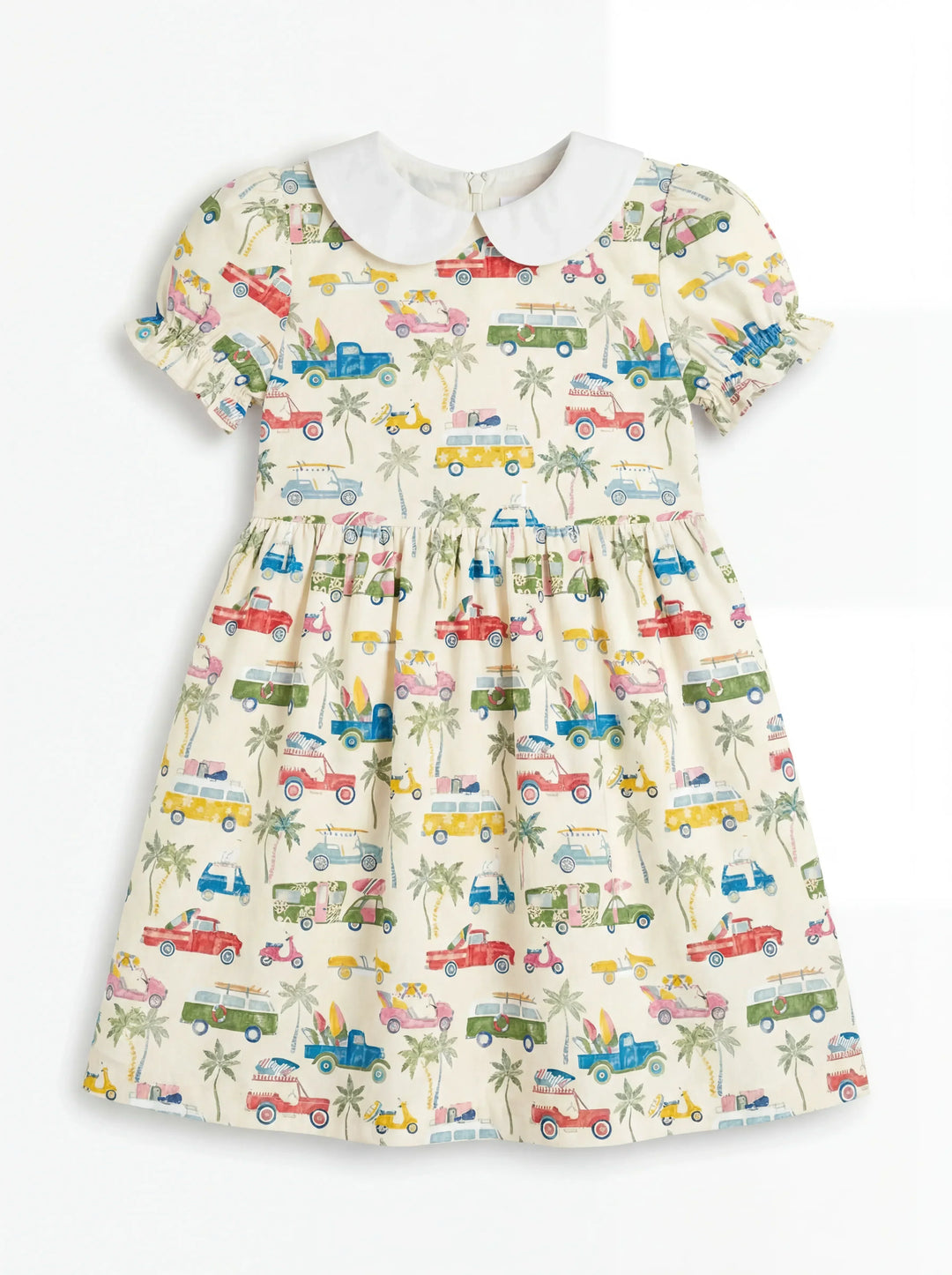 Sunny Beach Cruisers Bamboo Peter Pan Collar Dress