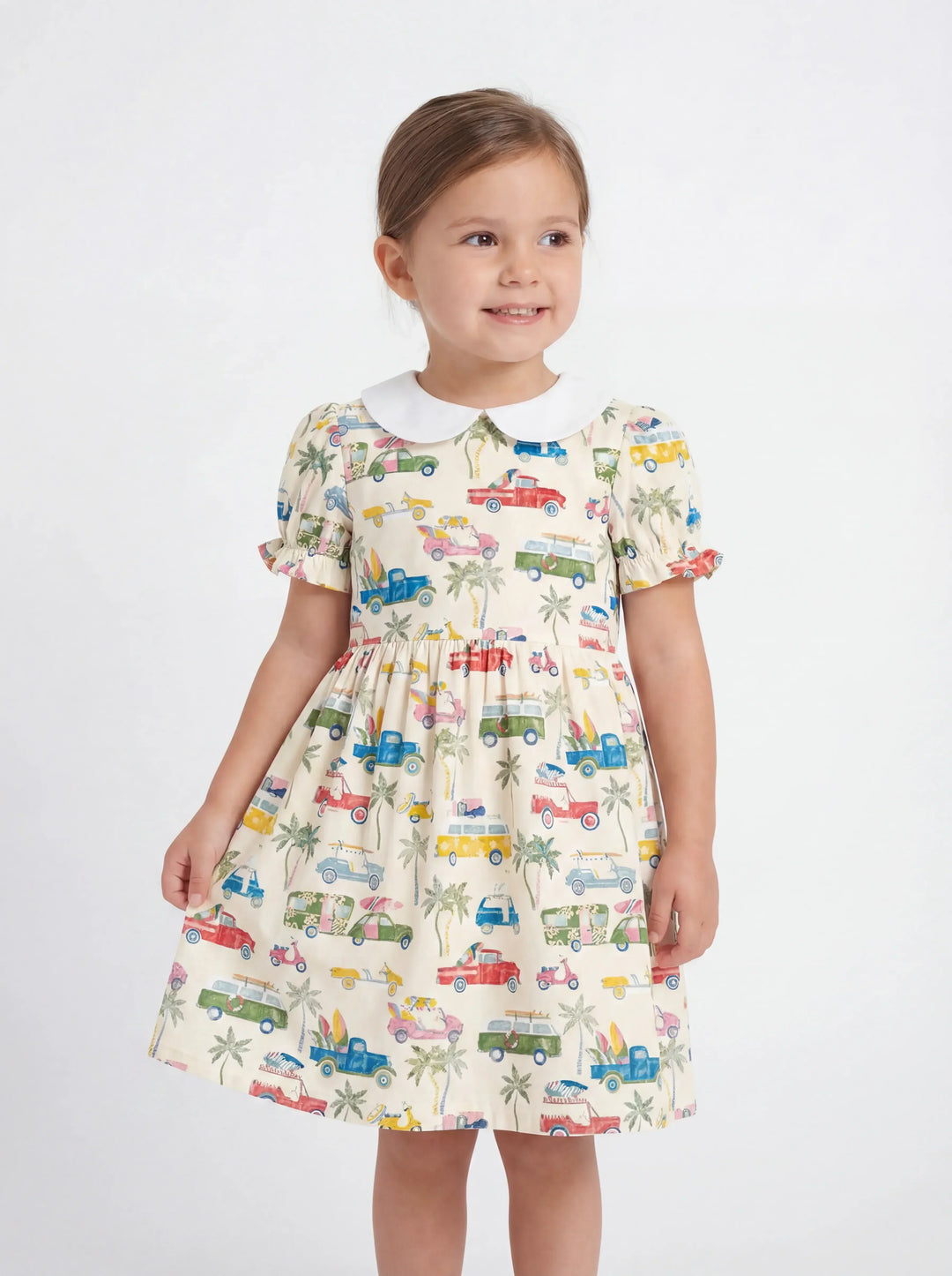 Sunny Beach Cruisers Bamboo Peter Pan Collar Dress