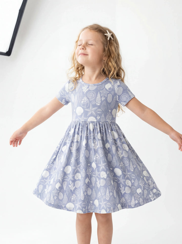 Coastal Treasures Bamboo Twirl Dress