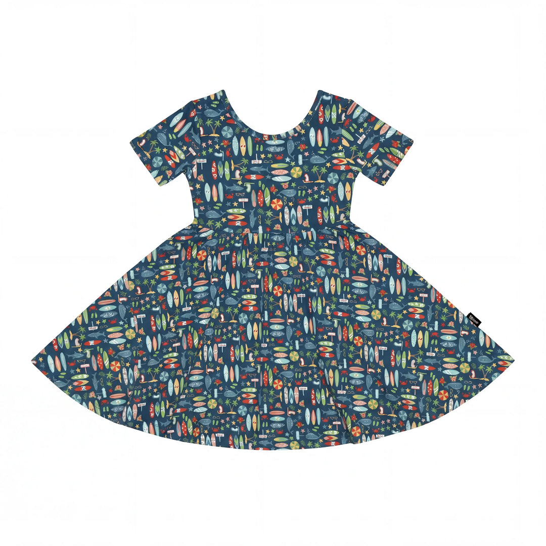 Endless Summer Surf Bamboo Twirl Dress