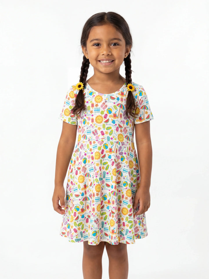 Vestido de bambú Sunshine Splash Party