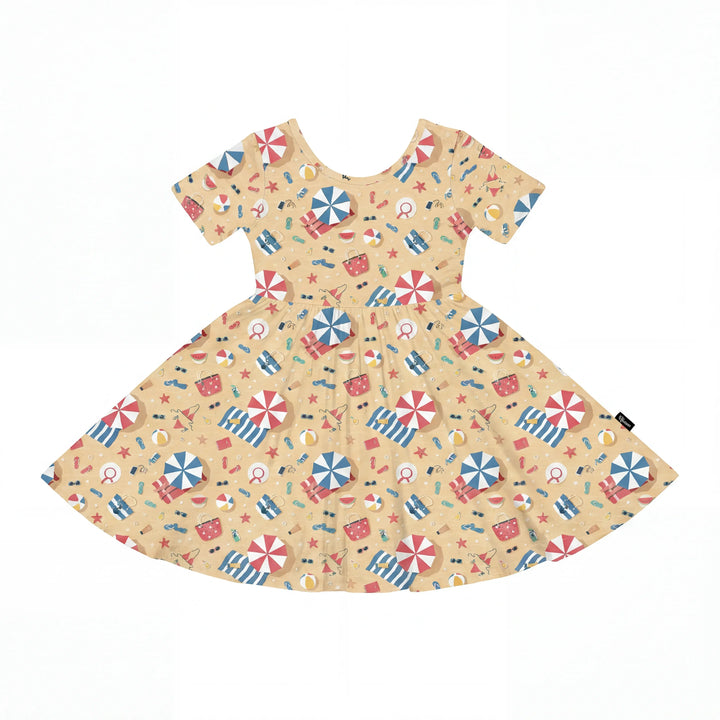 Sonnenstrandtag-Essentials Bambus-Wickelkleid