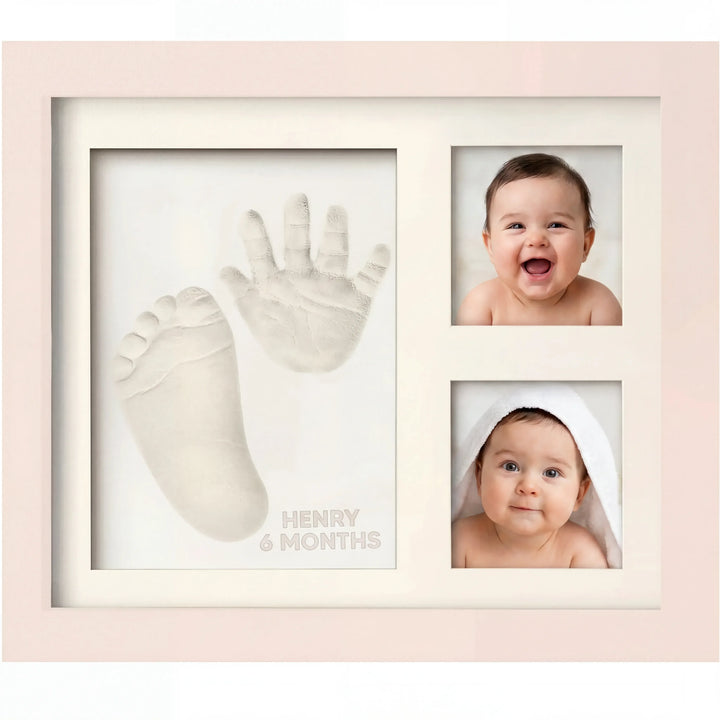 Baby Handprint & Footprint Keepsake Solo Frame