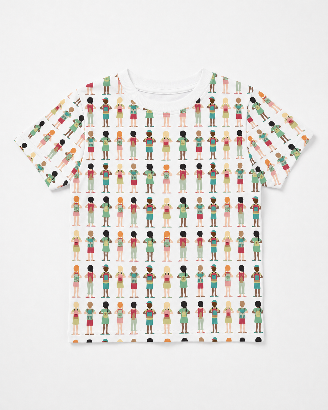 Little Friends Everywhere Bamboo Crewneck T-Shirt
