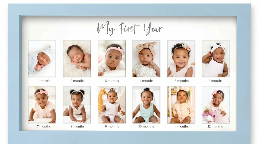 Baby's First Year Picture Frame
