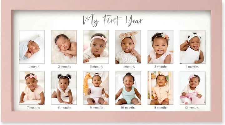 Baby's First Year Picture Frame