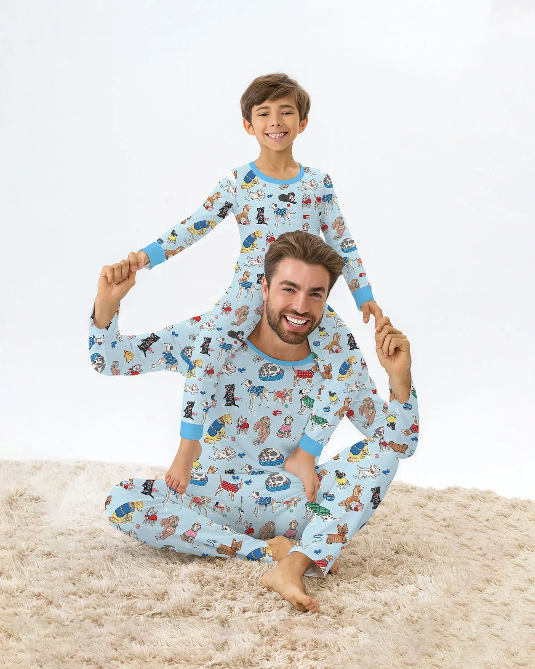 Best Bud Bark Family Matching Bamboo Men's Pajama Set