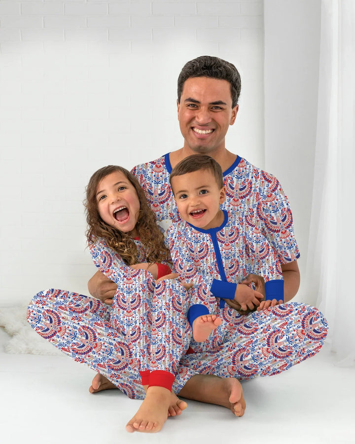 plantilla Conjunto de Pijama de Bambú para Hombre