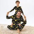 New Year's Eve Celebration Bamboo Men's Pajama Set