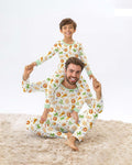 Happy Passover Family Matching Bamboo Men's Pajama Set