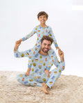 Vorlage Herren-Pyjama-Set