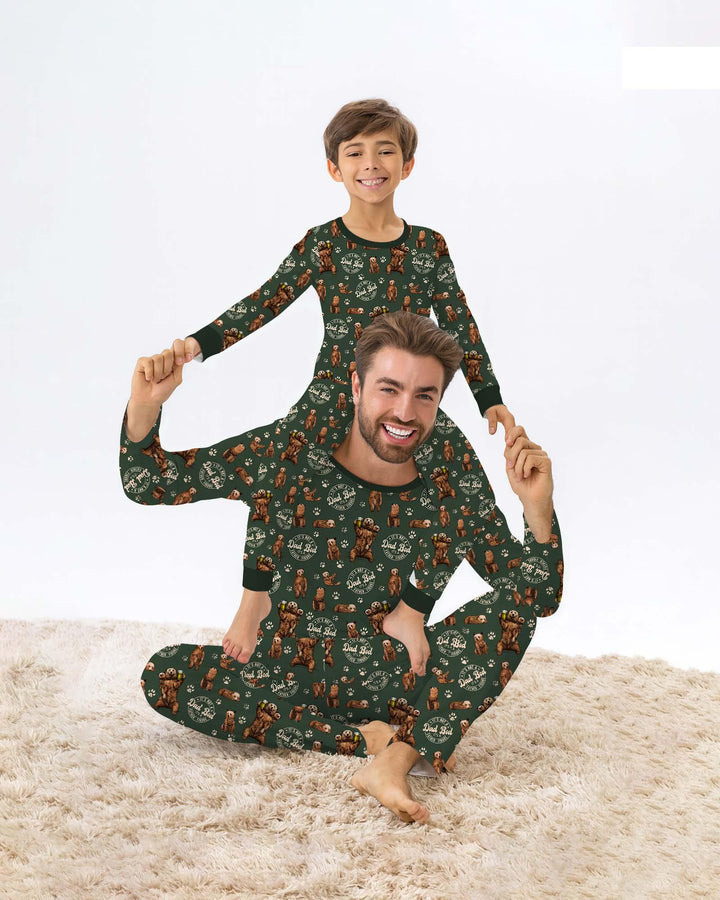 Daddy Bear It's Not A Dad Bod Bamboo Two Piece Long Sleeve Pajama Set
