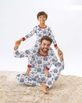 One Nation Under God Family Matching Bamboo Men's Pajama Set