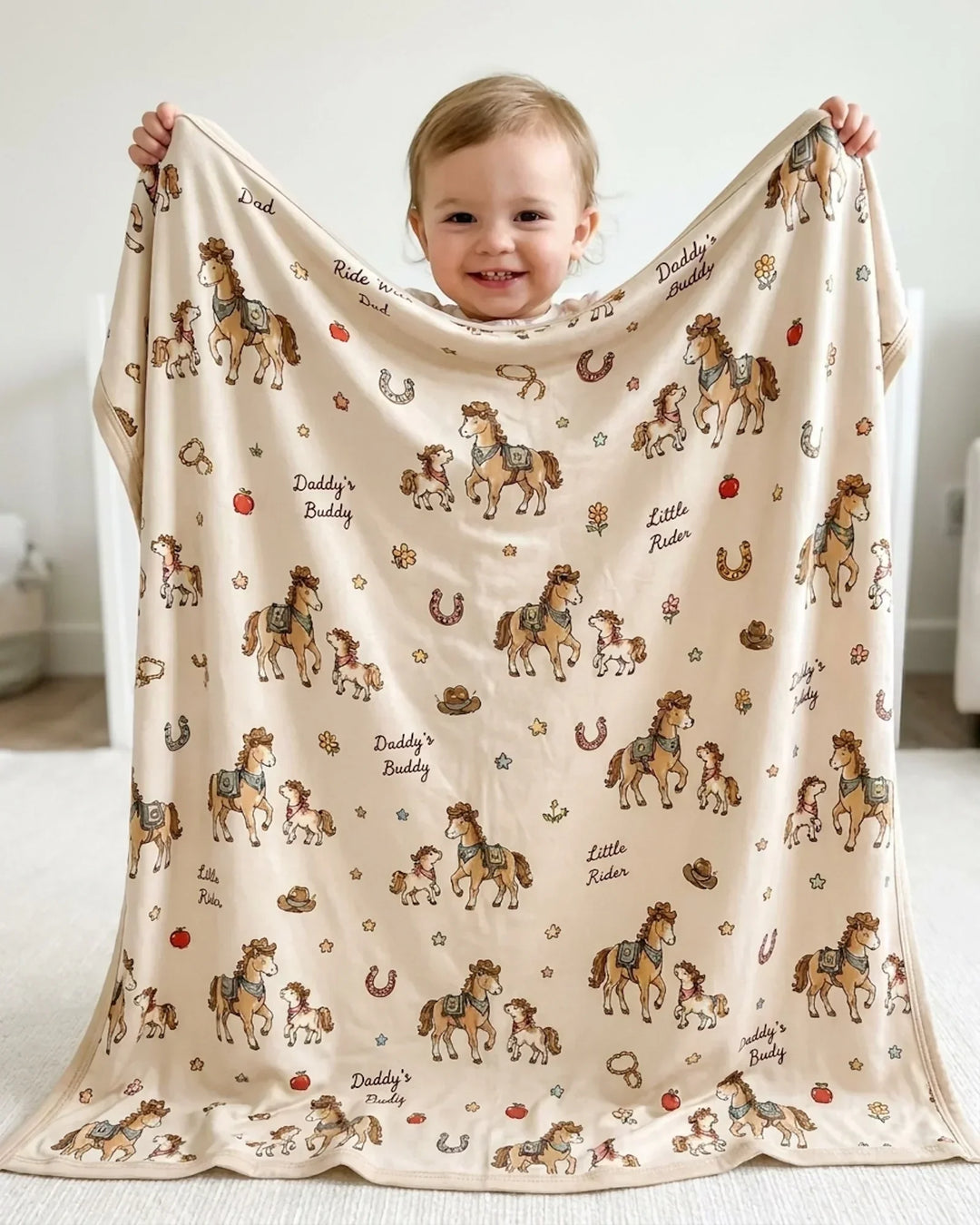 Daddy's Buddy Bamboo Blanket