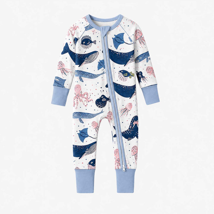 Deep Sea Friends Bamboo Convertible Zippy