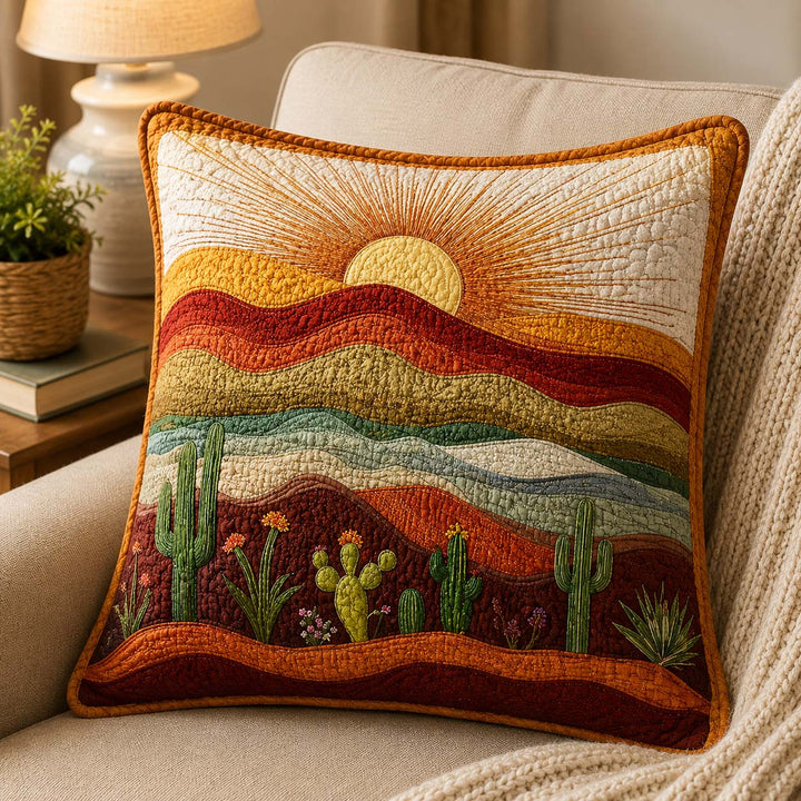 Desert Sun Bamboo Quilt Pillow Case