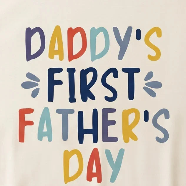 Daddy's First Father's Day Bamboo Men T-Shirt