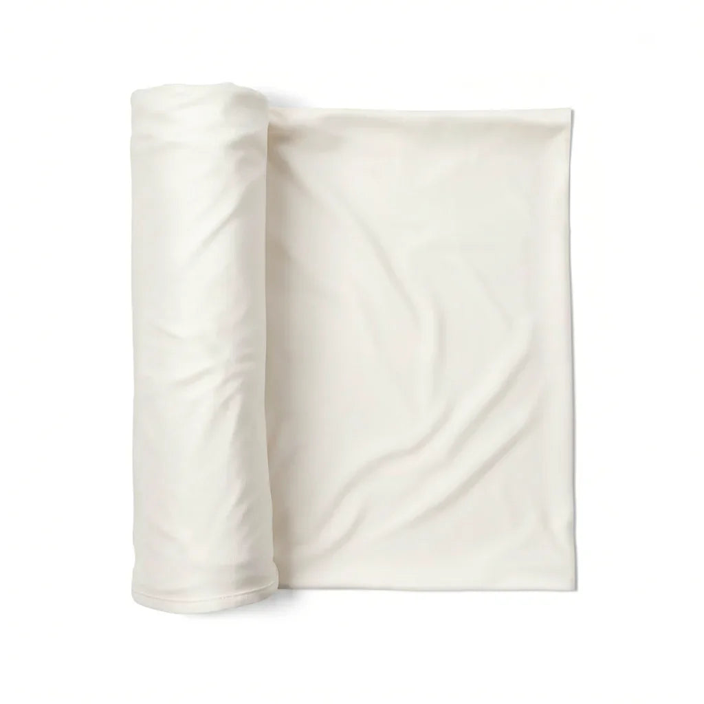 Solid Knit Bamboo Swaddle Blanket