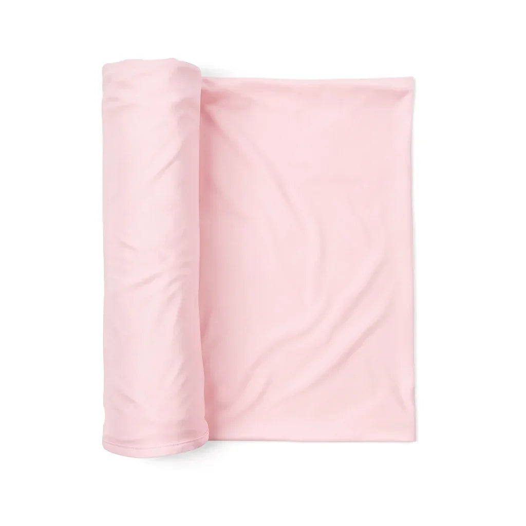 Solid Knit Bamboo Swaddle Blanket