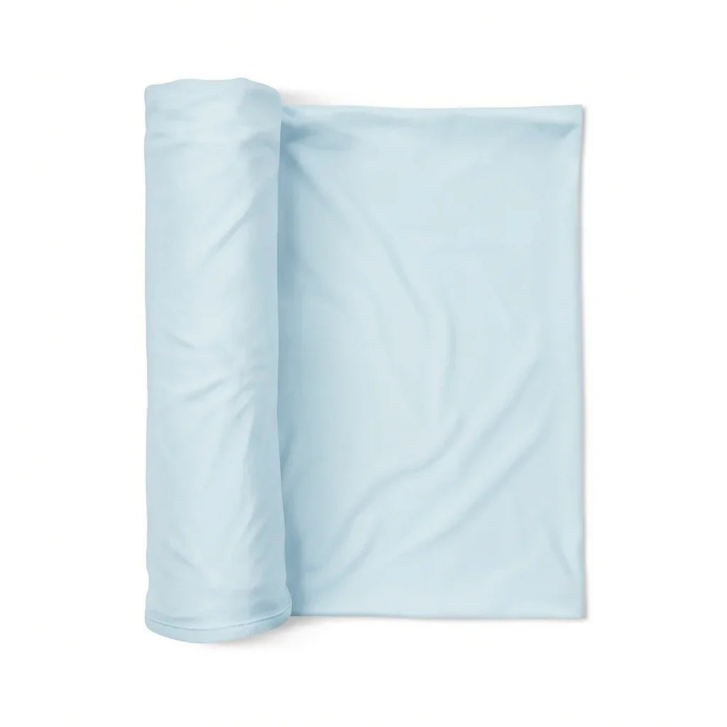 Solid Knit Bamboo Swaddle Blanket