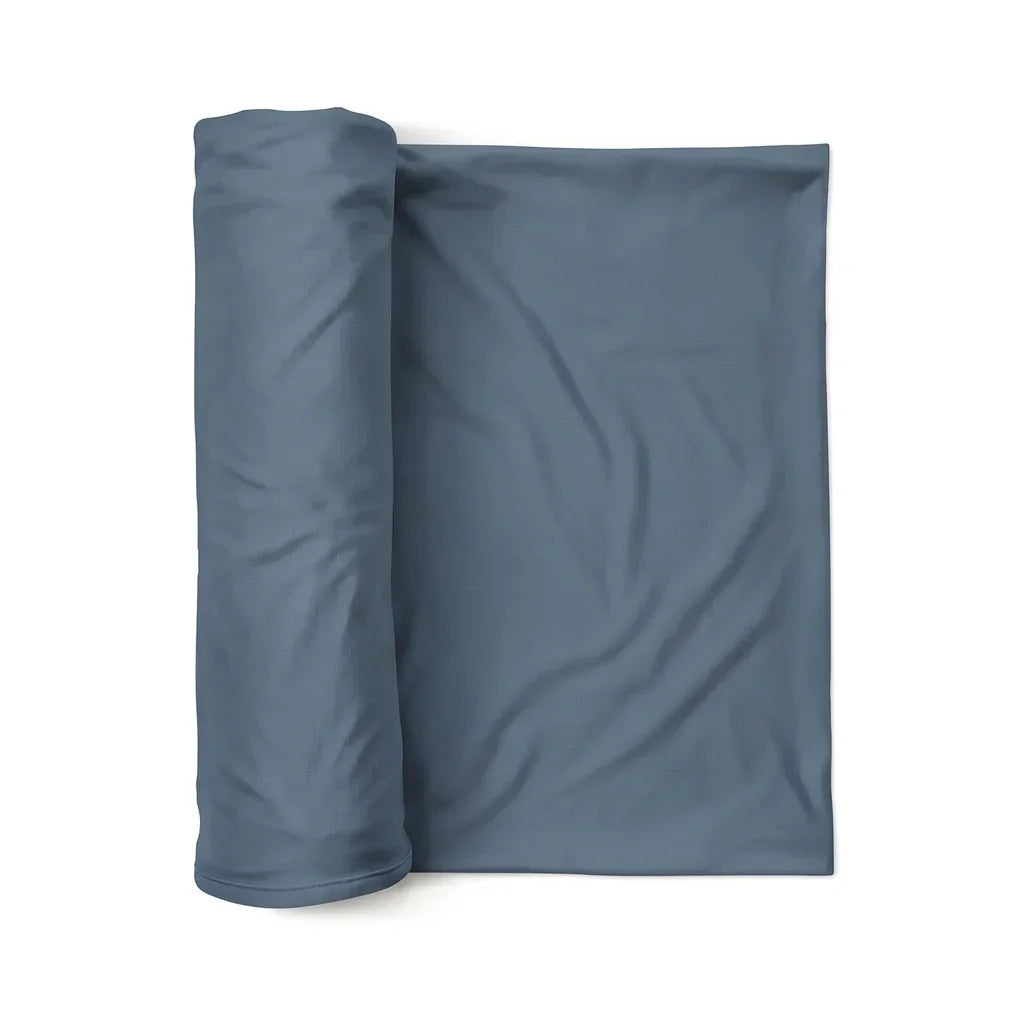 Solid Knit Bamboo Swaddle Blanket