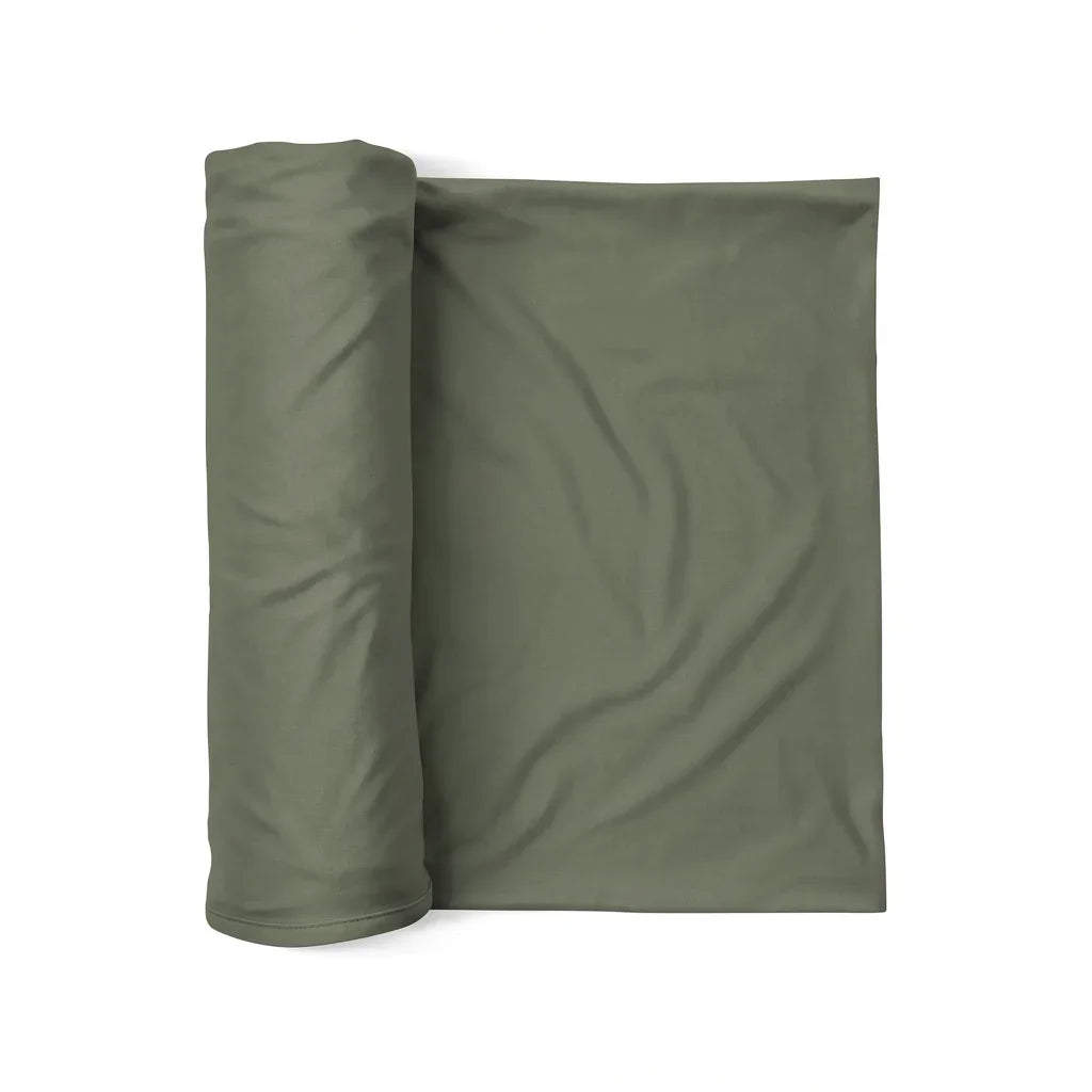 Solid Knit Bamboo Swaddle Blanket
