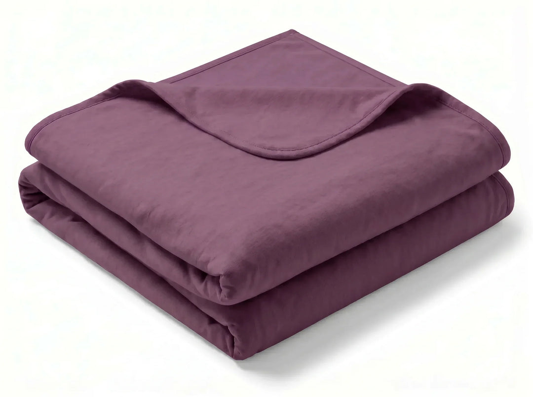 Solid Color Bamboo Blanket