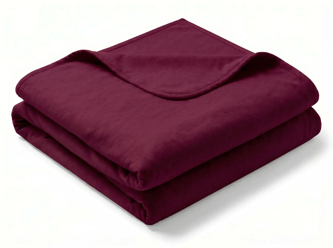 Solid Color Bamboo Blanket